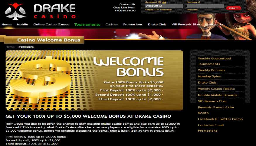 Drake Casino Matching Bonus Codes beamrenew